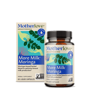 Motherlove More Milk® Moringa, Moringa-Based Lactation Supplement, 60 Liquid Caps