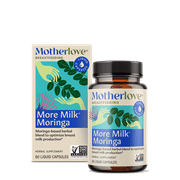 Motherlove More Milk® Moringa, Moringa-Based Lactation Supplement, 60 Liquid Caps