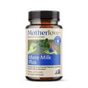 Motherlove More Milk Plus® (45 liquid caps) Fenugreek-Based Lactation Supplement to Optimize Breast Milk Supply