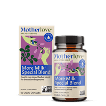 Motherlove More Milk® Special Blend, Goat's Rue-Based Lactation Supplement, 60 Liquid Caps