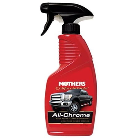 Mothers 05222 California Gold All Chrome Polish, 12 Oz.