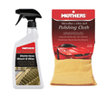 thumbnail image 1 of Mothers 05644/155200 California Gold Waterless Wash & Wax 24 oz. and Microfiber Ultra-Soft Polishing Cloth, 1 of 4