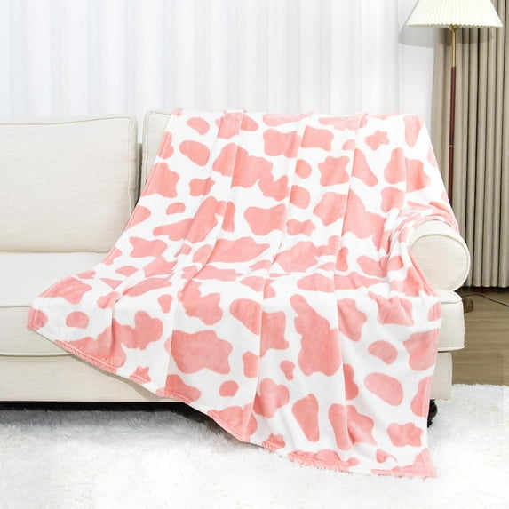 Mothers Blankets for Mom from Daughter & Son - Birthday Gifts for Moms,Grandma,Wife - Soft Purple Fleece Throw Blanket for Women, Cozy Plush Love Bedding Decor for Couch, Bed & Travel 50"x60"