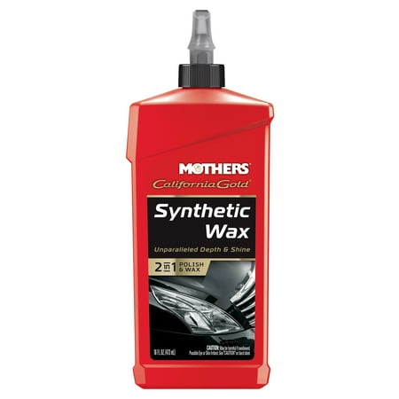 Mothers California Gold 05716 Liquid Synthetic Automotive Waxes