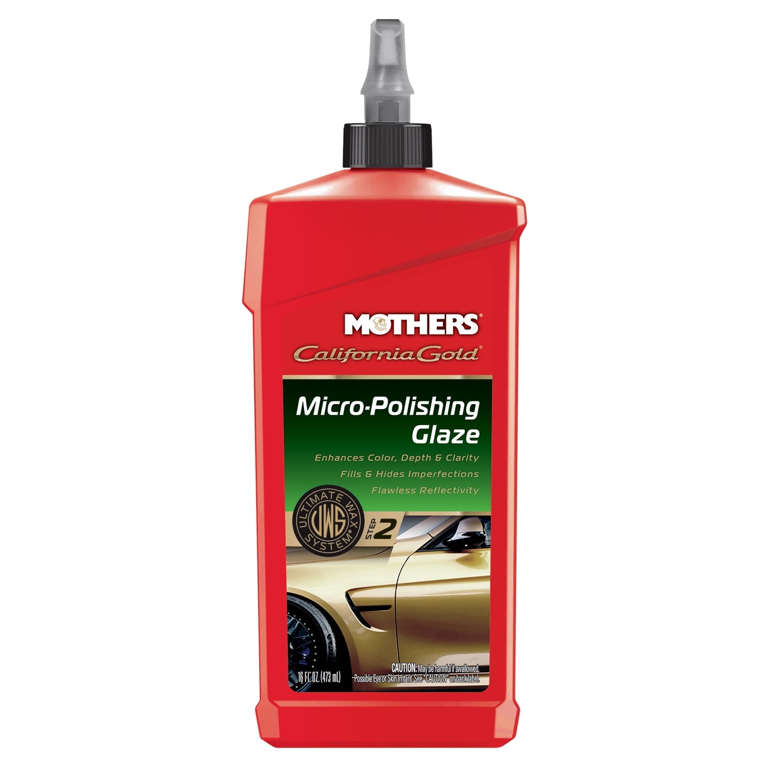Mothers California Gold Micro Polishing Glaze 16.00 oz Bottle P/N