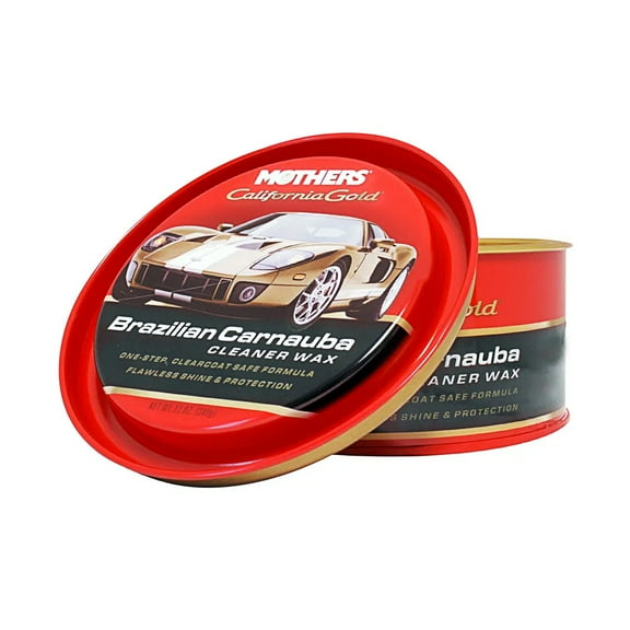 Mothers Carnauba Wax 12 oz. California Gold Brazilian Carnauba Cleaner Wax Paste (1)