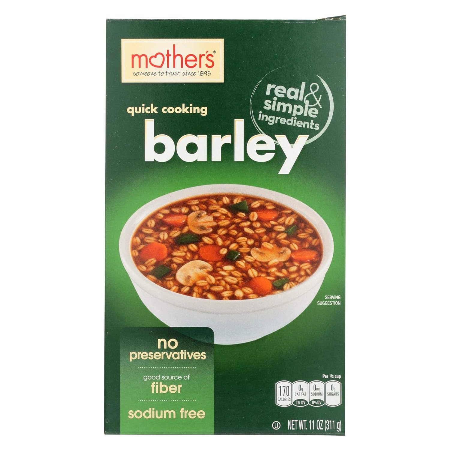 Mothers Cereal Barley Quick