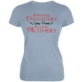 thumbnail image 1 of Mothers Day - Awesome Daughters Amazing Lt Blue Juniors Soft T-Shirt - 2X-Large, 1 of 1