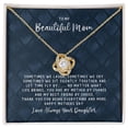 thumbnail image 1 of Mothers Day Best Friend - Love Knot Blue - Love Daughter - Love Knot Necklace - Message Card & Gift Box, 1 of 5