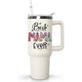 thumbnail image 1 of Mothers Day Birthday Gifts from Daughter,Gifts for Mom,40 oz Mama Tumbler with Handle Lid and Straw, Best Mama Ever Vacuum Insulated Travel Coffee Mug CupTumbler, 1 of 6