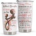 thumbnail image 1 of Mothers Day, Birthday Gifts for Mom Nana From Daughter - Gifts For Grandma - Stainless Steel Tumbler 20oz, 1 of 1