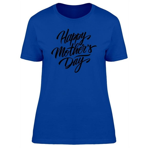 Mothers Day Black Swirl Quote T-Shirt Women -Image by Shutterstock, Female XX-Large