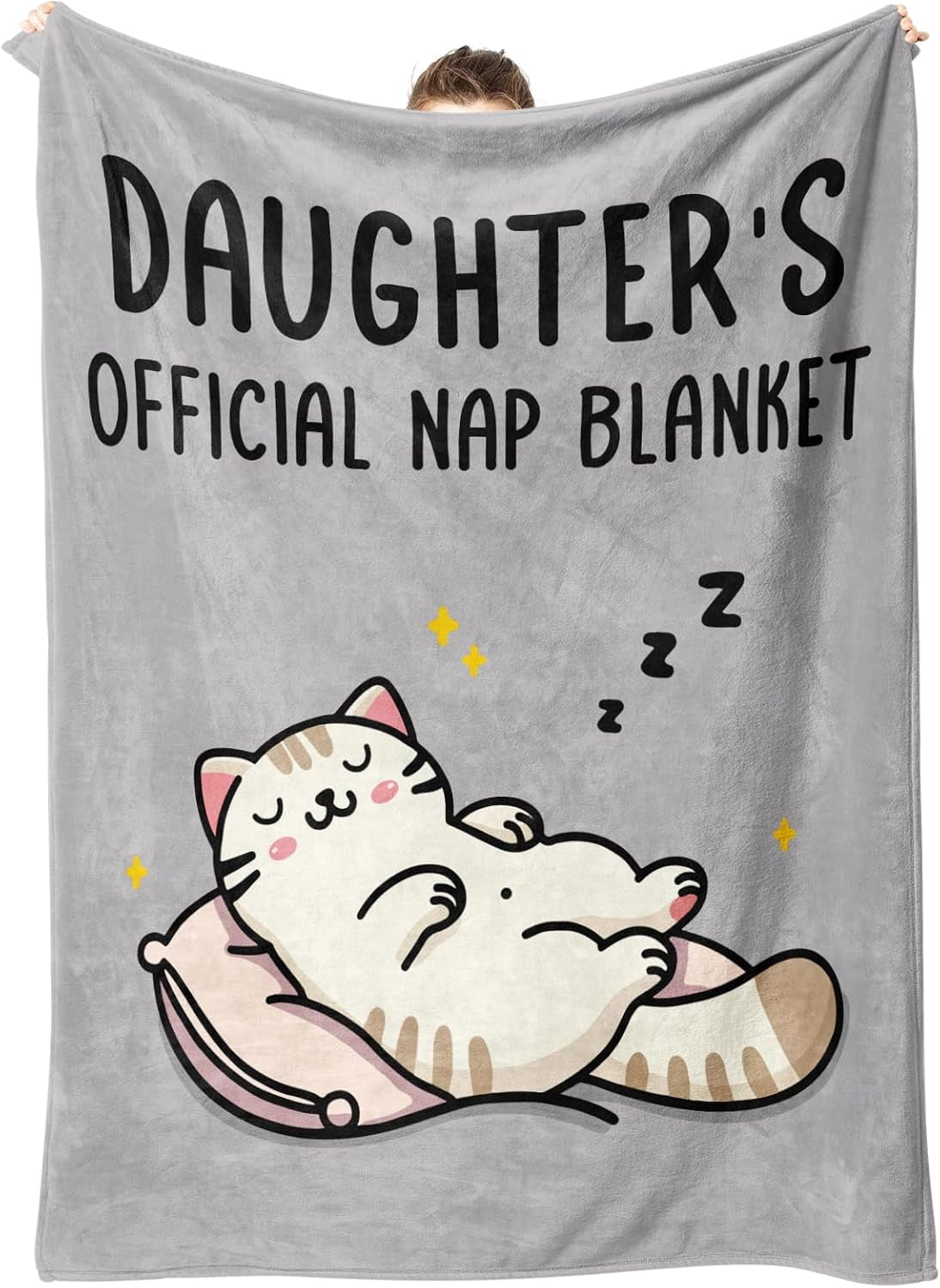 Mothers Day Blanket Gifts for Daughter, Daughter Gifts from Mom Dad, Idea Daughters Birthday Gift, Present Ideas for Graduation, Wedding, Mothers Day, Christmas