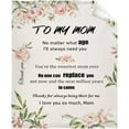thumbnail image 1 of Mothers Day Blanket Gifts for Mom,Mom Gifts,Throw Blanket is Super Soft and Warm,All-Season Use, I Love You Mom Blanket, Birthday Gifts 50"x40"for Kids, 1 of 6