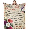 thumbnail image 1 of Mothers Day Blanket Gifts for Mom, Blanket for Mom Mom Blanket Throw Blanket Mom Birthday Gifts for Mom Blanket 50"x60", 1 of 5