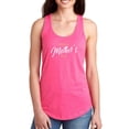 thumbnail image 1 of Mothers Day Brush Text Racerback Tank Women -Image by Shutterstock, Female x-Large, 1 of 4