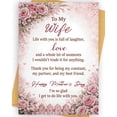 thumbnail image 1 of Mothers Day Card for Wife, Mothers Day Gifts for Wife from Husband, Mother's Cards Gift Ideas, 1 of 5