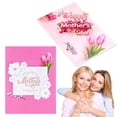 thumbnail image 1 of Mothers Day Cards - 3D Handmade Commemorative Happy Mothers Day Flower Card For Wife Women Friends, Textured Paper Exterior, Blank Inner Page for Personalized Handwritten Message, 1 of 8