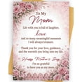 thumbnail image 1 of Mothers Day Cards for Mom, Happy Mothers Day Gifts for Mom from Son Duaghter, Flowers, 1 of 1
