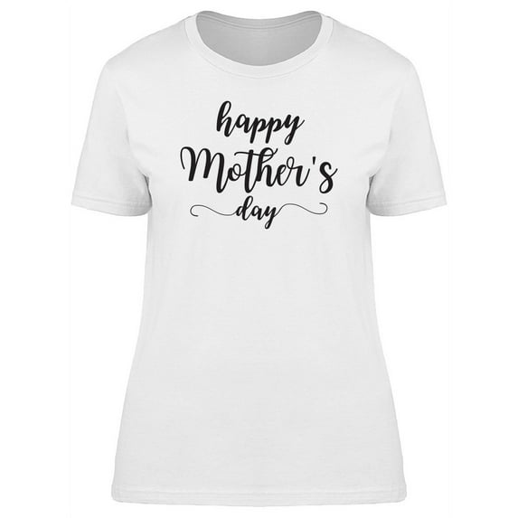 Mothers Day Curved Art Tee Women's -Image by Shutterstock