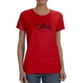 thumbnail image 1 of Mothers Day Cute Lettering Shaped T-Shirt Women -Image by Shutterstock, Female XX-Large, 1 of 6