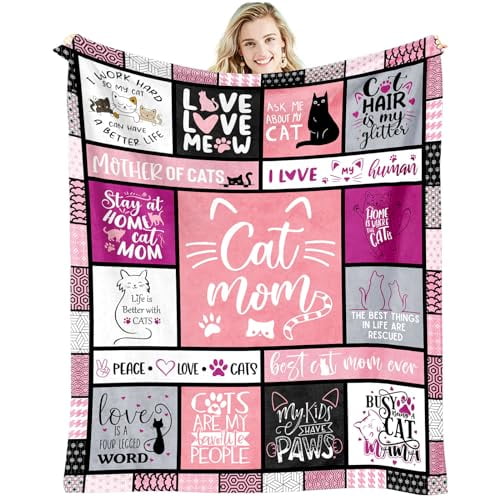 Mothers Day Dog Mom Gifts for Women, Gifts for Dog Moms, Dog Lovers Gifts for Women, Best Gifts for Dog Owners Throw Blanket 50x60 inch