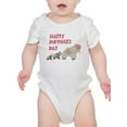 thumbnail image 1 of Mothers Day Doodle Elephant Bodysuit Infant -Image by Shutterstock,  12 Months, 1 of 4