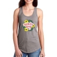 thumbnail image 1 of Mothers Day Flower Garland Racerback Tank Women -Image by Shutterstock, Female XX-Large, 1 of 4