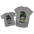 thumbnail image 1 of Mothers Day Gift Matching Shirts Mother and Daughter Mommy and Me T Shirts Rainbow Mama Gray Large, 1 of 7