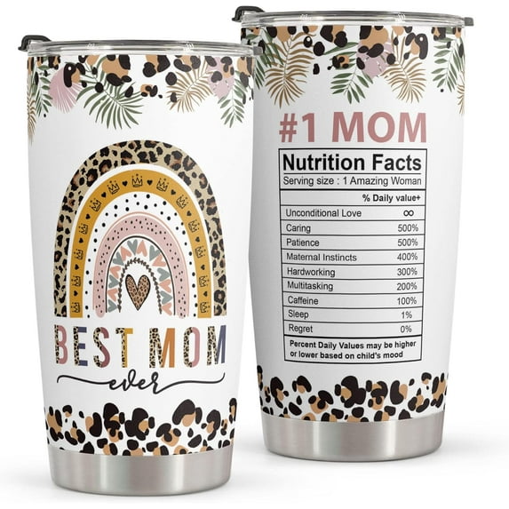 Mothers Day Gifts - Birthday Gift for Mom Nana & Mothers Day Gift From Daughter Son - Mom Gifts Mother''s Day Christmas Gift For Women Mom Grandma - Stainless Steel Mom 20oz Tumbler Mug