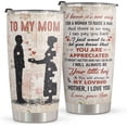 thumbnail image 1 of Mothers Day Gifts - Birthday Gifts for Mom & Christmas Gifts From Son - Mom Gifts From Kids Mothers Day Gifts For Women- Christmas Gifts For Mom From Son Stainless Steel Tumbler 20oz, 1 of 6
