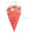 thumbnail image 1 of Mothers Day Gifts Clearance! Happy Mother'S Day Greeting Card Bouquet Shape Three Colors With Warm Envelope, 1 of 6