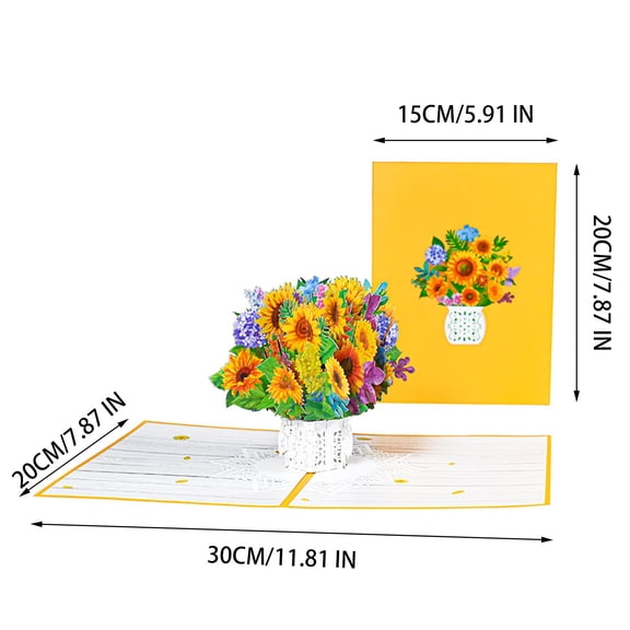 Mothers Day Gifts Clearance! New Creative Hand Hands 3D S Threed Card Mother'S Day Blessing Card