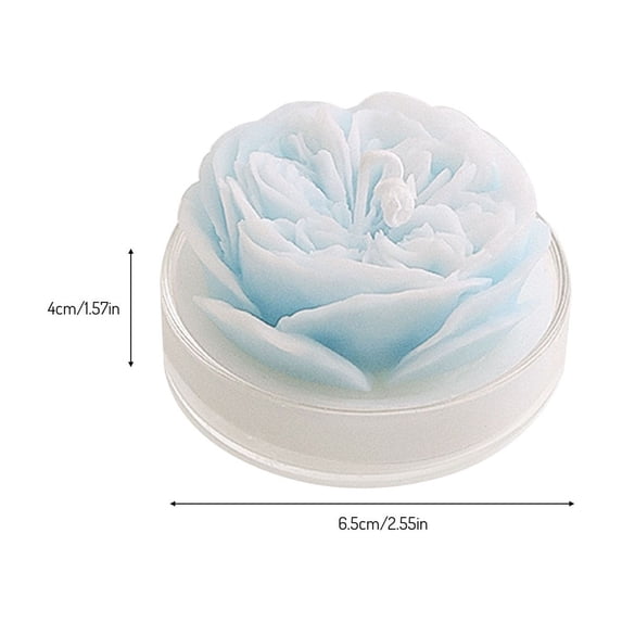 Mothers Day Gifts Clearance! Rose Flower Shaped Scented Candle Handmade Aroma Soy Wax Decorative Candle Table Photo Prop Birthday Gift Prefect for Meditation Stress Boosting Bath Yoga Mother'S Day