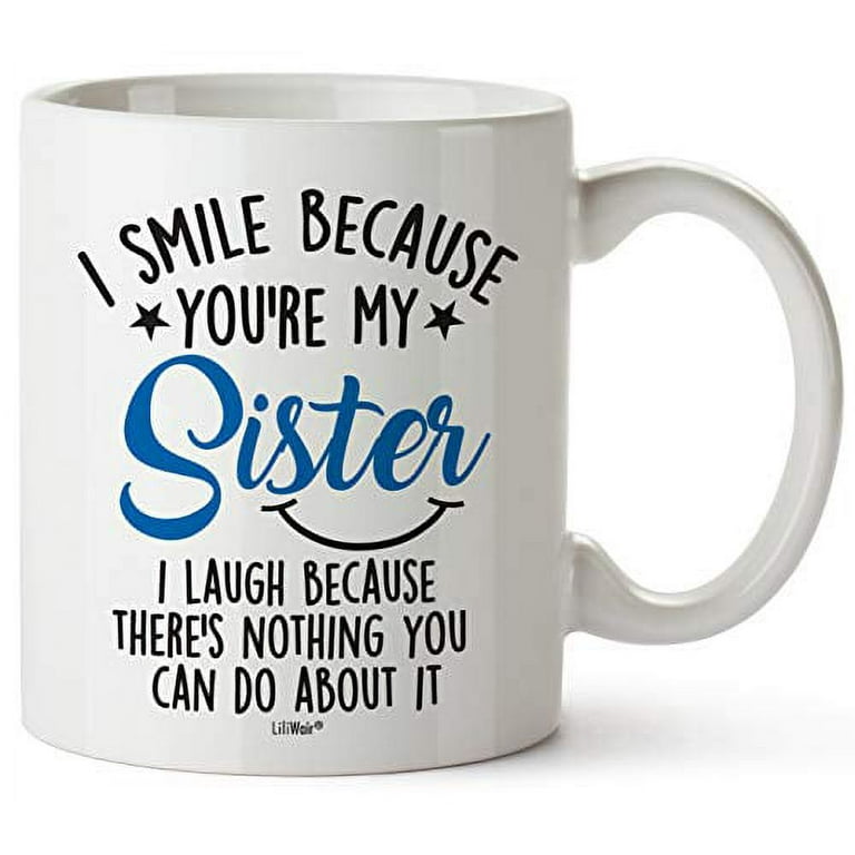 Funny Gift For Sister From Brother Birthday Present Funny Gift For Sister From Brother Birthday Present