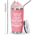 thumbnail image 1 of Mothers Day Gifts for Her, Birthday Gift for Women Sister Best Friend Wife Mom, Friendship Inspirational Ideas Christmas Present - 20 OZ Travel Coffee Tumbler, 1 of 6