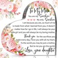 thumbnail image 1 of Mothers Day Gifts for Mom Acrylic Mom Gift Birthday Gift Sign Plaque Presents from Daughter Son Grateful Christmas Valentines Birthday Gifts(Watercolor Flowers), 1 of 6