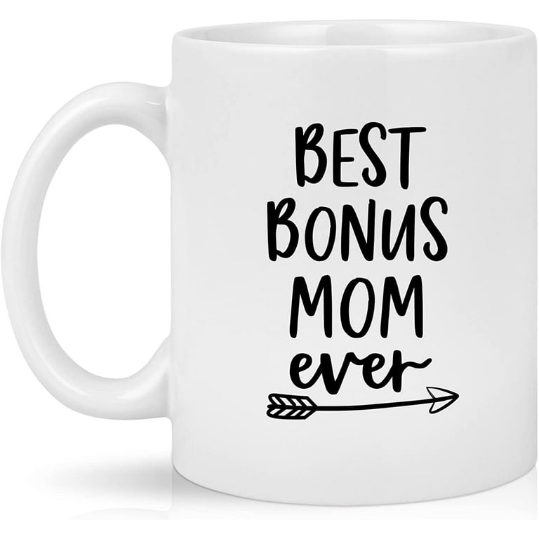 Best Bonus Mom Tumbler, Bonus Mom Gifts from Daughter Son, Step