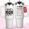 thumbnail image 1 of Mothers Day Gifts For Mom - Best Mom Ever Tumbler With Handle 40oz, Mommy Coffee Mug, Mama Tumblers, Momma Gift Ideas, Funny Birthday Present For Her, Cute Mother Day Gift Tumbler, Mom Cup, 1 of 7