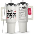 thumbnail image 1 of Mothers Day Gifts For Mom - Best Mom Ever Tumbler With Handle 40oz, Mommy Coffee Mug, Mama Tumblers, Momma Gift Ideas, Funny Birthday Present For Her, Cute Mother Day Gift Tumbler, Mom Cup, 1 of 7