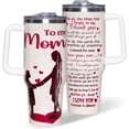 thumbnail image 1 of Mothers Day Gifts for Mom from Daughter Son, Birthday Gifts for Mom, Christmas Gifts for Women, Presents for Mother 40 oz Tumbler with Handle and Straw Lid, Mom Travel Mug Holder Friendly Cup, 1 of 6