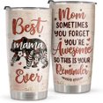 thumbnail image 1 of Mothers Day Gifts For Mom From Daughter Son Kids Husband, 20oz Stainless Steel Tumbler, Mom, Nana, Grandma Birthday Gifts, Best Mom Ever Gifts, Gifts For Women, Mom Coffee Mug, Insulated Tumbler, 1 of 6