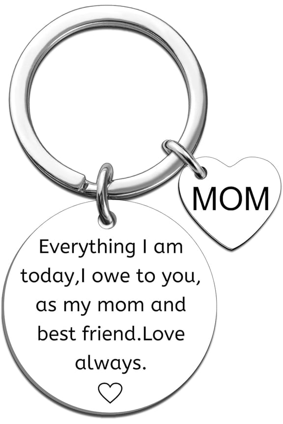 Mothers Day Gifts for Mom Keychain Mom Mothers Day Gifts from Daughter Son Best Moms Ever Gift Birthday Thanksgiving Christmas Gift Ideas Unqiue Mama Keyring