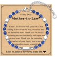 thumbnail image 1 of Mothers Day Gifts for Mom Aunt New Mom to Be Bonus Mom Mother in Law, Tiny Stone Bracelets Birthday Christmas Jewelry Presents for Women, 1 of 5