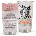 thumbnail image 1 of Mothers Day Gifts for Mom, Best Mom Ever, Mom Gifts from Daughter Son, Gifts for Mom 20oz Stainless Steel Tumbler, Mom Gifts for Christmas Birthday, 1 of 6