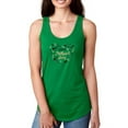 thumbnail image 1 of Mothers Day Gold Garland Racerback Tank Women -Image by Shutterstock, Female Small, 1 of 4