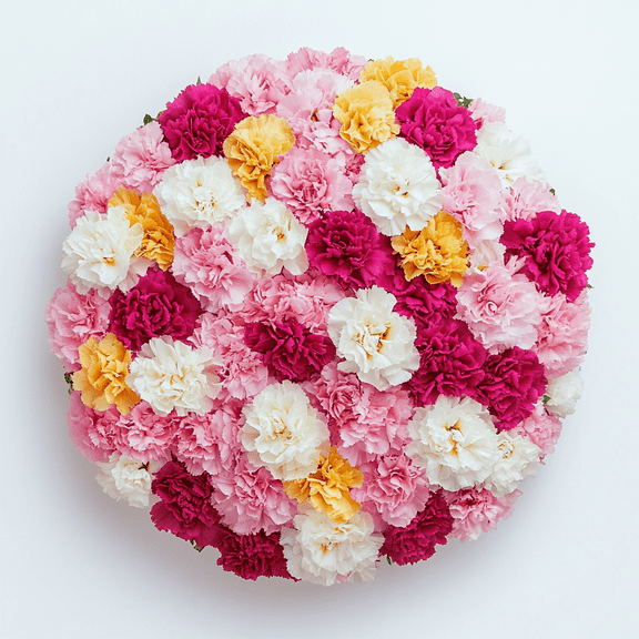 Mothers Day Guarantee - 200 Stems of Assorted Color Carnations- Next Day Delivery Option at Checkout - Beautiful Fresh Cut Flowers- Express Delivery