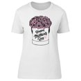 thumbnail image 1 of Mothers Day Hatbox With Roses T-Shirt Women -Image by Shutterstock, Female Small, 1 of 2