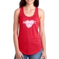 thumbnail image 1 of Mothers Day Heart Paint Racerback Tank Women -Image by Shutterstock, Female Small, 1 of 4