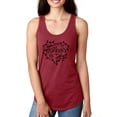thumbnail image 1 of Mothers Day Lineart Garland Racerback Tank Women -Image by Shutterstock, Female Large, 1 of 4